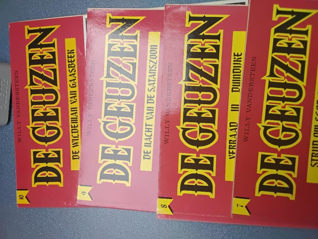 Reeks De Geuzen, Meerdere stripboeken, Ophalen, Gelezen, Willy Vandersteen