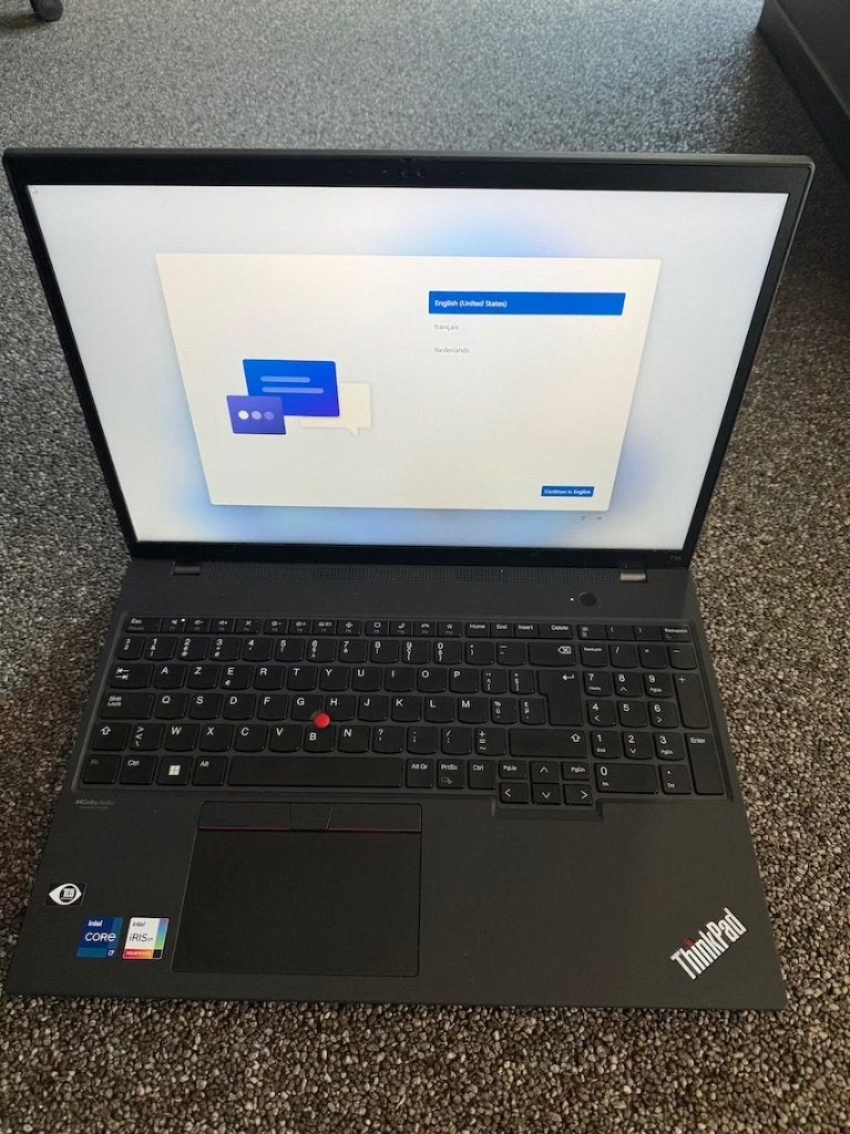 Lenovo ThinkPad T16 Gen 1, Ophalen, 512 GB, Zo goed als nieuw, Azerty