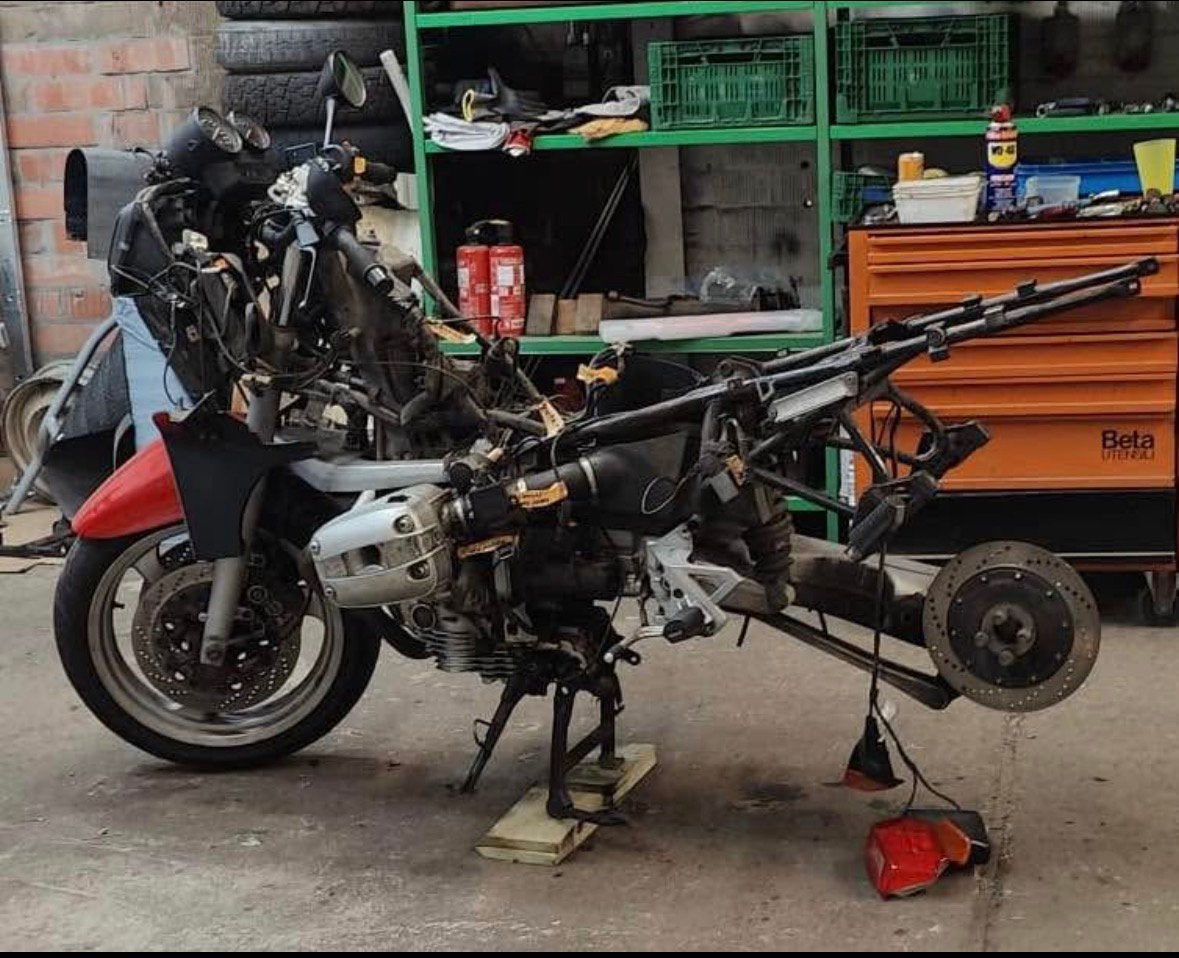 Onderdelen BMW R1100 RS 1993, Motoren, Motoren | BMW, Particulier, Gebruikt