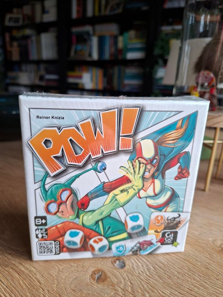 Pow! (Gezelschapspel - sealed), Trois ou quatre joueurs, Enlèvement, Neuf, Gigamic