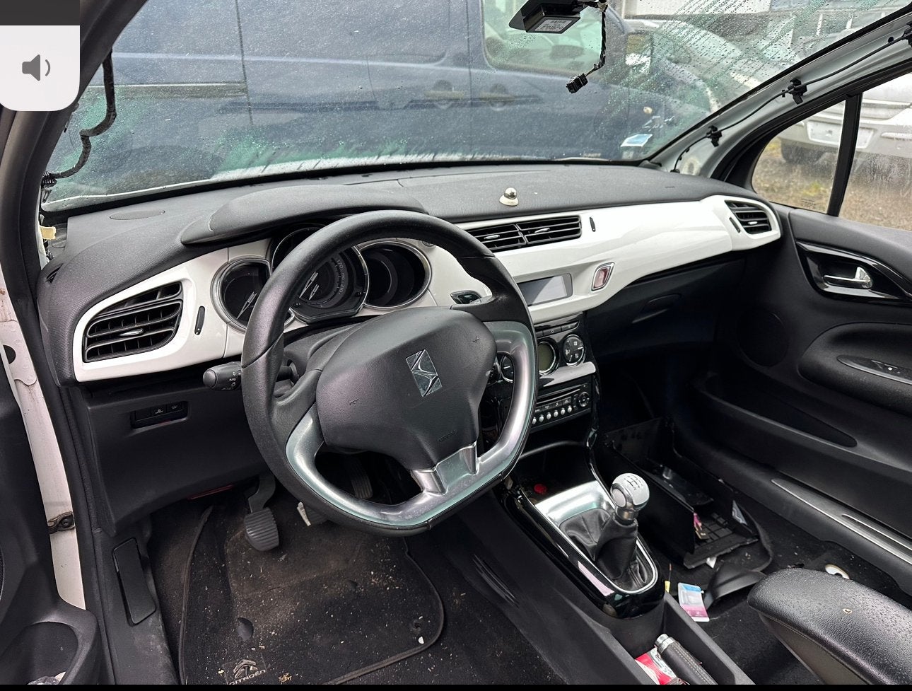 Airbagset Citroen DS3 2011 voir photos, Enlèvement, Utilisé, Citroën