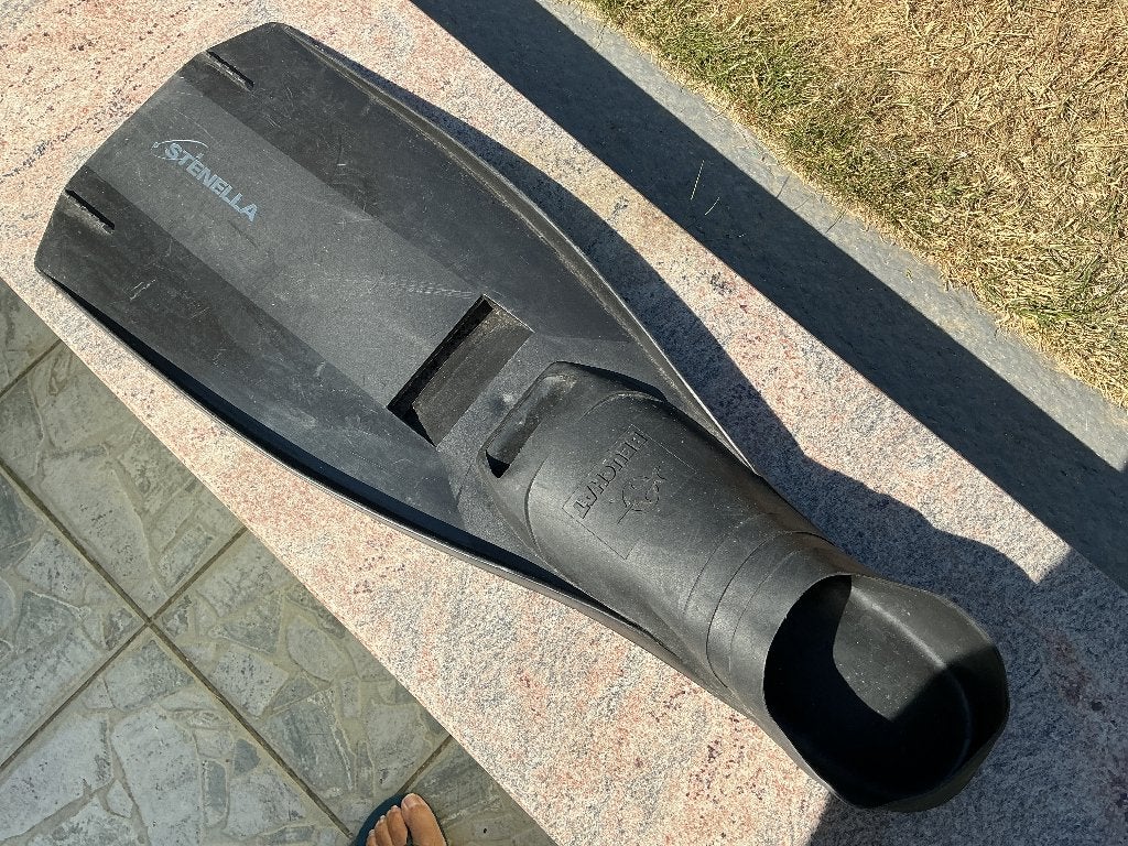 Zwemvinnen, Watersport en Boten, Duiken, Ophalen, Gebruikt, Zwem- of Duikvliezen
