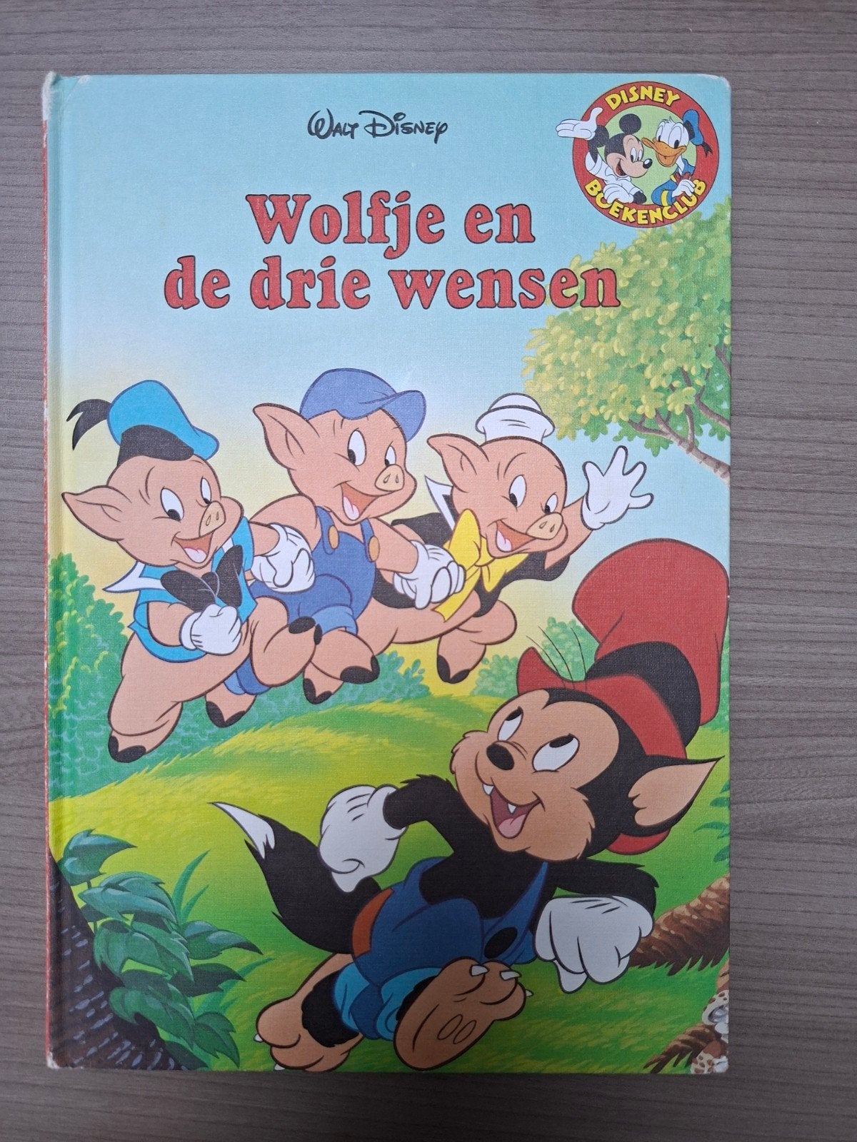 Disney club - Wolfje en de drie wensen, Ophalen, Gelezen, Walt Disney