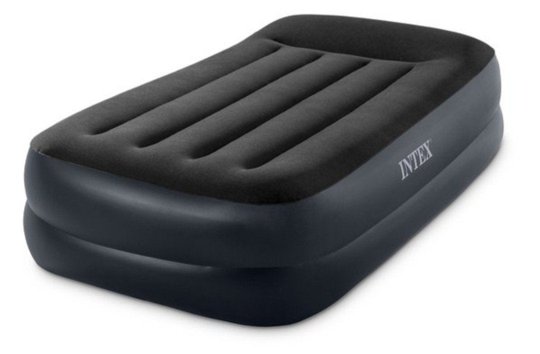 Intex Twin Pillow Rest Raised Luchtbed met ingebouwde pomp, Enlèvement, Pompe intégrée