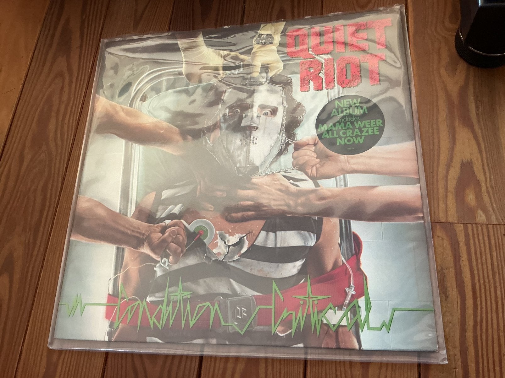 LP Quiet Riot - Condition critical, Ophalen of Verzenden, Gebruikt, LP