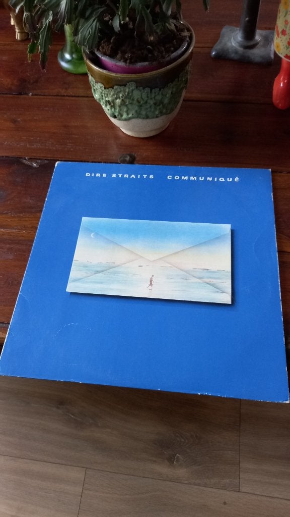 vinyl 33T dire straits "communiqué", Ophalen, Zo goed als nieuw, Poprock