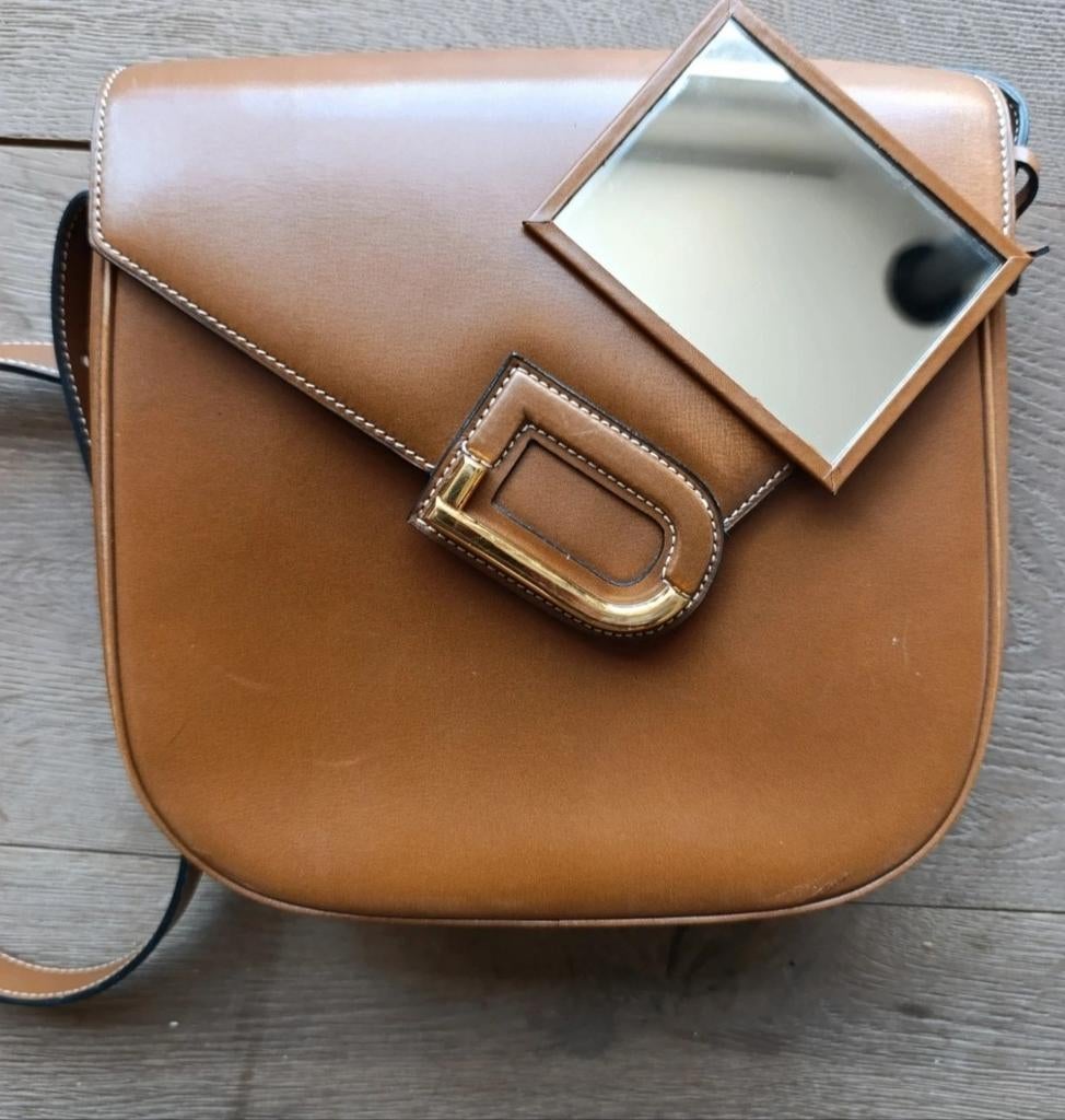 Magnificent original Sac Delvaux Crossbody Orphé + miroir, Bijoux, Sacs & Beauté, Sacs | Sacs Femme