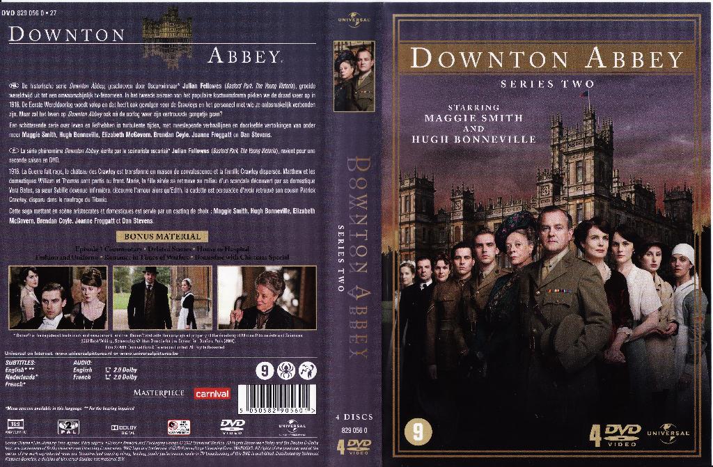 DVD Downton abbey Seizoen 2, Cd's en Dvd's, Dvd's | Tv en Series, Ophalen of Verzenden, Zo goed als nieuw