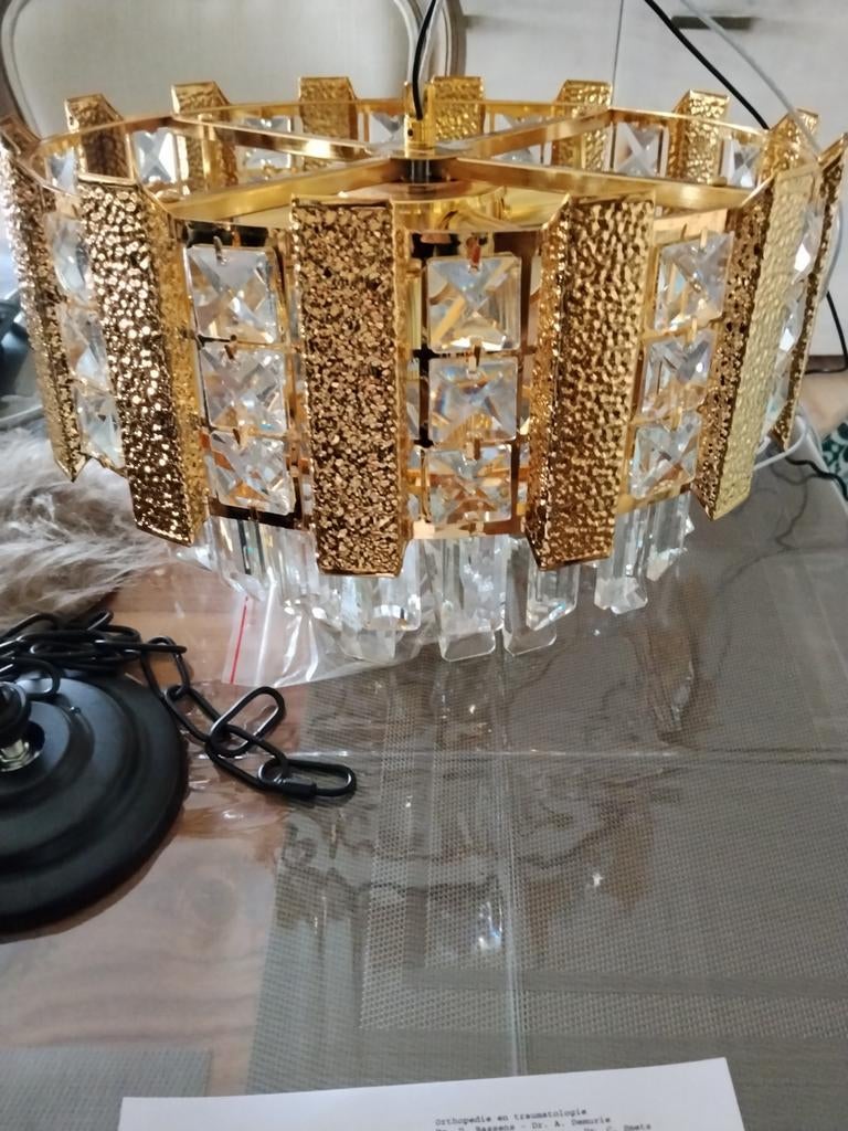 Luster goud kleurige, Huis en Inrichting, Ophalen