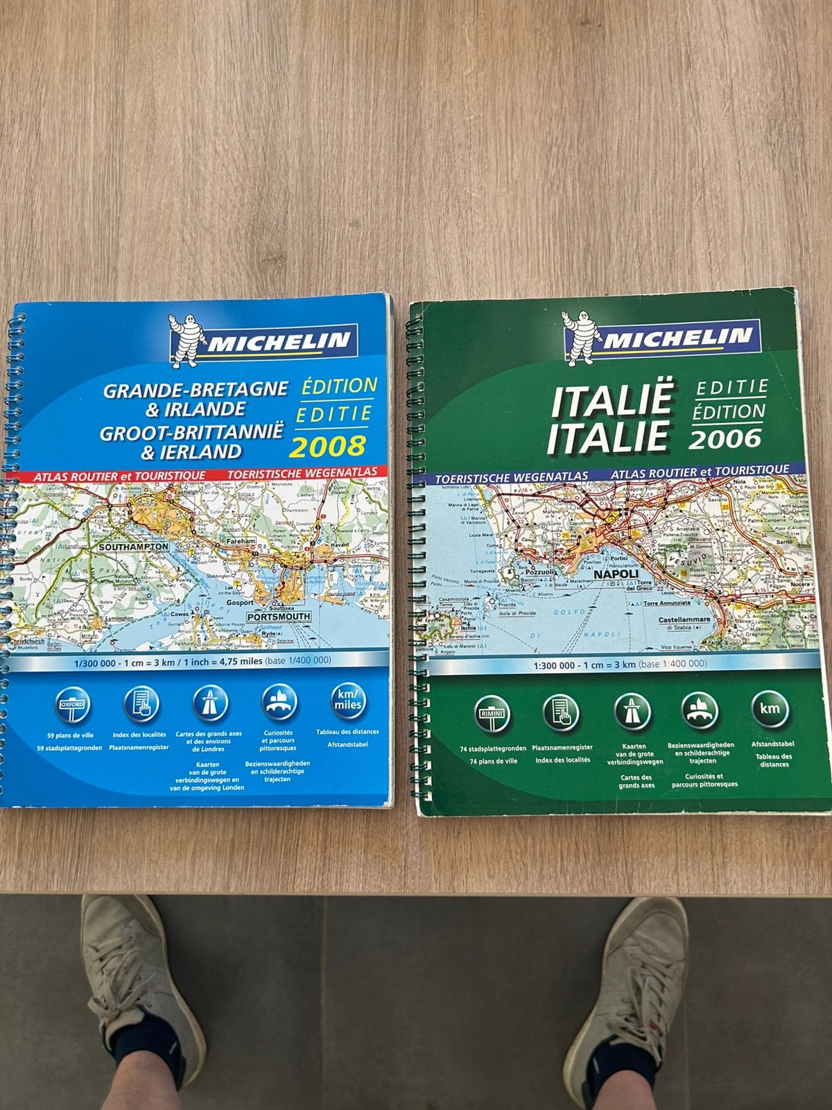 Michelin toeristche wegenatlassen, Livres, Atlas & Cartes géographiques, Enlèvement ou Envoi, Comme neuf