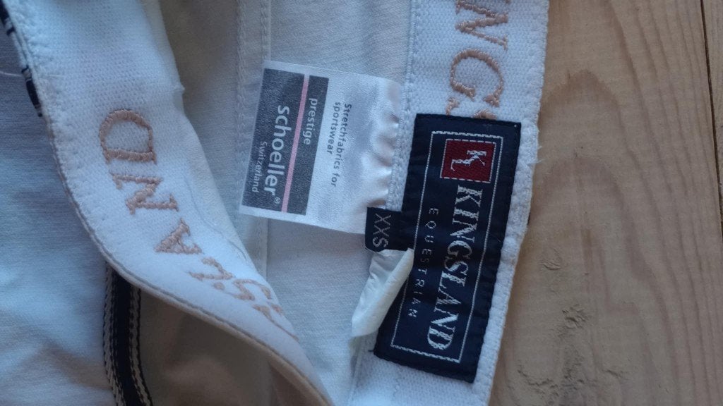 Wedstrijdbroek Kingsland XXS, Dieren en Toebehoren, Paardrijkleding, Gebruikt, Dames, Onderkleding, Dressuur, Ophalen