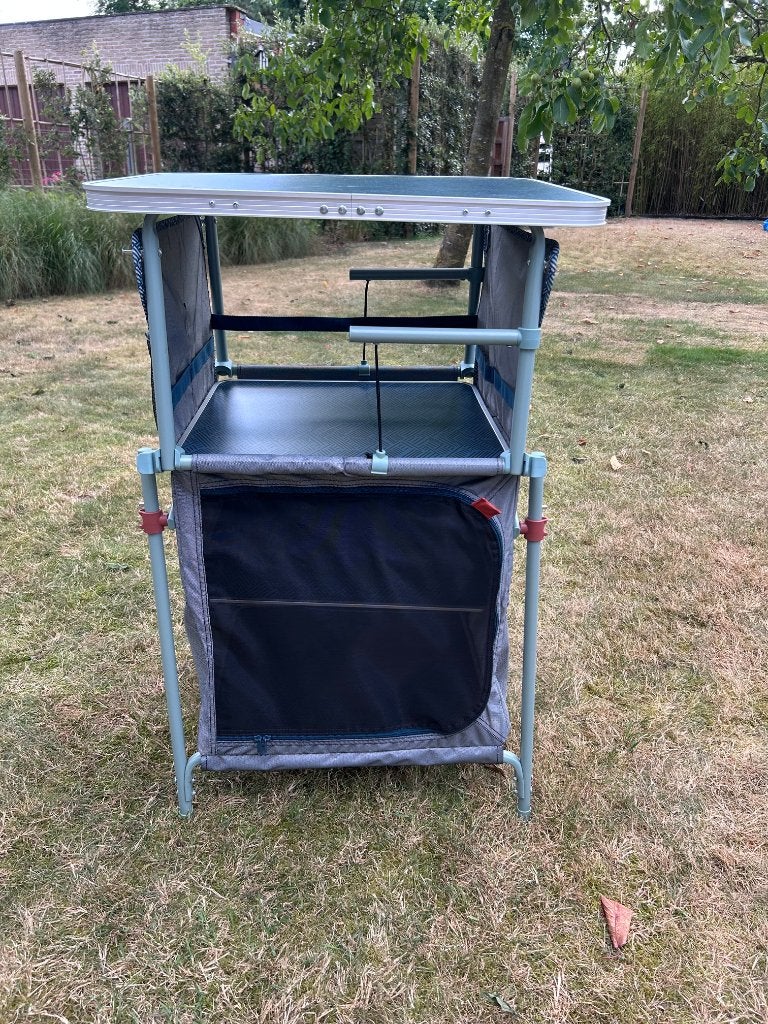 Meubles de cuisine de camping pliables, Enlèvement, Comme neuf, Armoire de camping