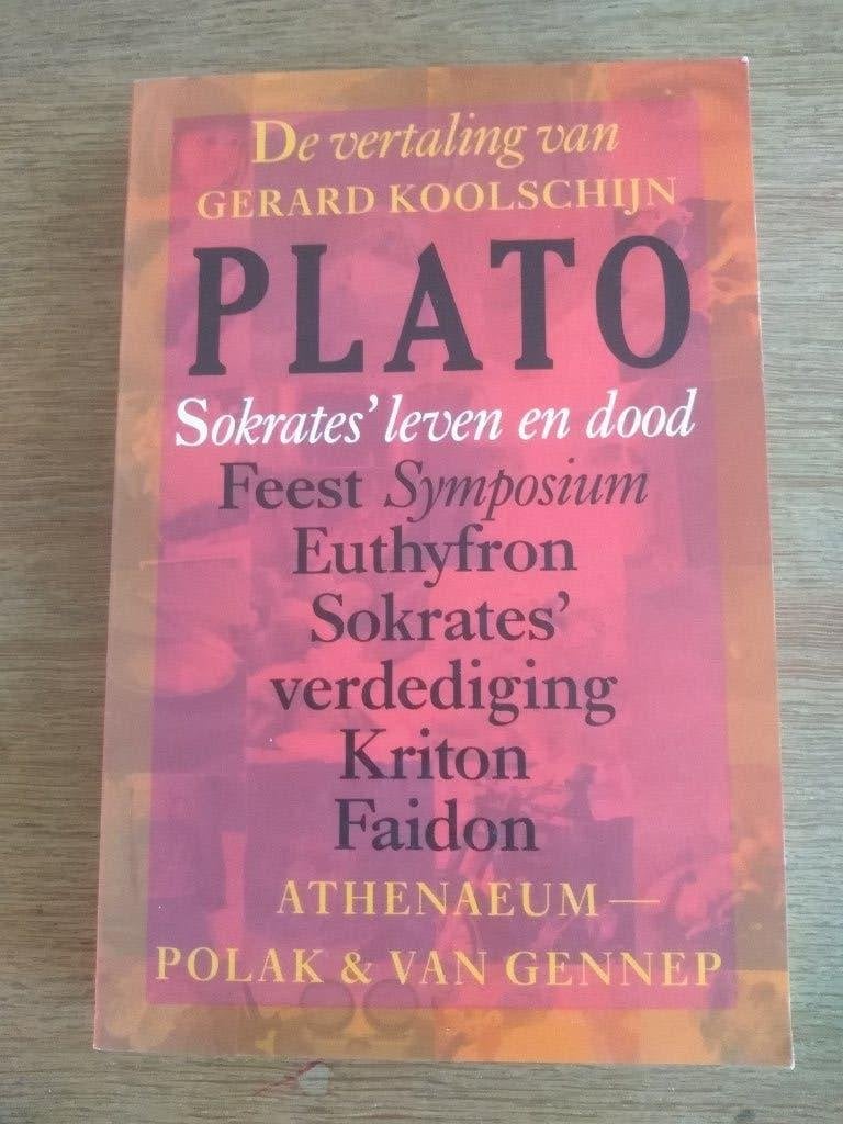 SOCRATES, Leven en dood door Plato / G. Koolschijn, Boeken, Ophalen, Zo goed als nieuw
