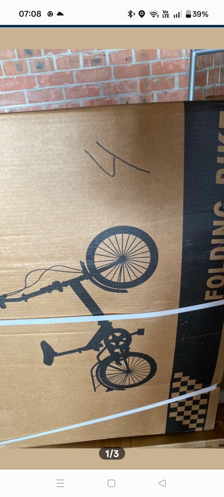 Vouwfiets, Fietsen en Brommers, Ophalen