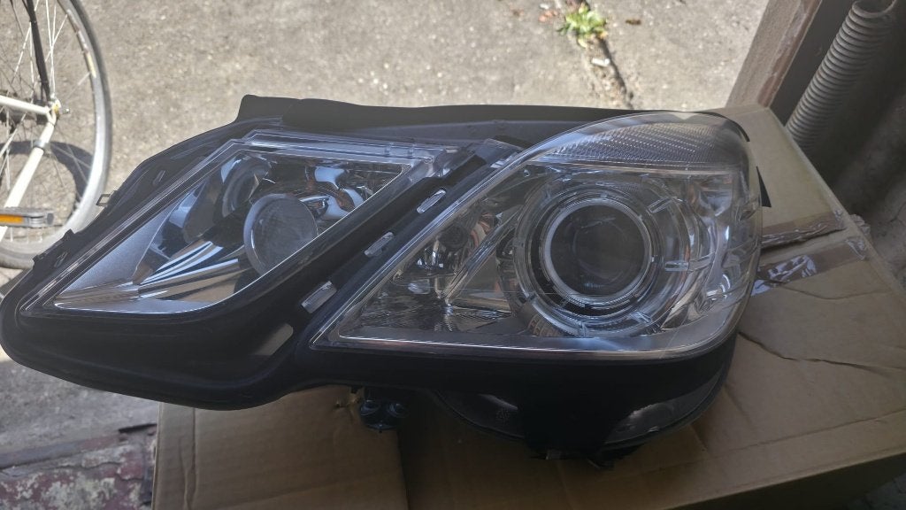 Phares bi-xénon ILS complets pour Mercedes W212 E 2009-2013, Enlèvement, Utilisé, Mercedes-Benz
