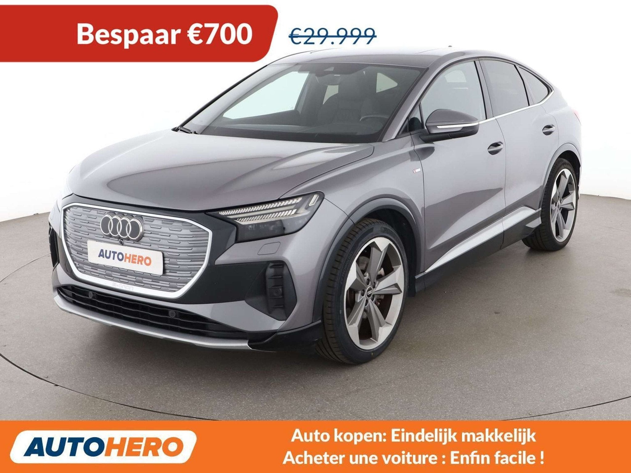 Audi Q4 e-tron 40 e-tron (année de construction 2021), Argent ou Gris, Achat, Noir, 5 places