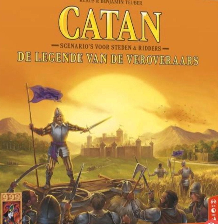 gezocht catan legende van veroveraars legende van zeerovers, Ophalen of Verzenden, Zo goed als nieuw, 999 games