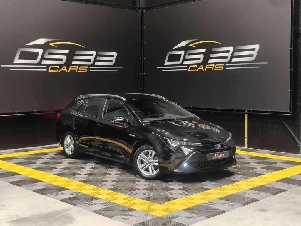 Toyota Corolla Hybrid 1.8 Dynamic /CAM/AdaptiveCruise/Airco, Auto's, 78 g/km, Stof, Gebruikt, Zwart