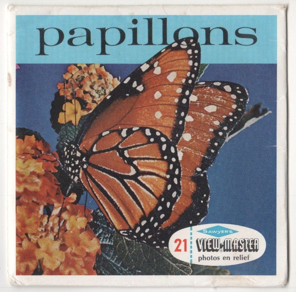 View-master Papillons B 610 FR, Enlèvement ou Envoi