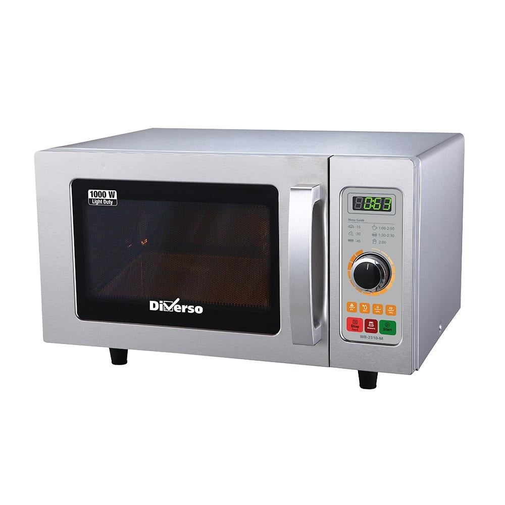 Four micro-ondes en inox,1000 W. (25 Lt), mécanique, Electroménager, Neuf, Enlèvement ou Envoi, Four, À Poser