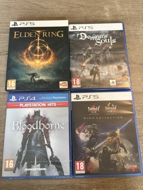 Soulslike pakket PS5/PS4 (Pakket 1 van 6), Ophalen, Vechten, 1 speler, Eén computer