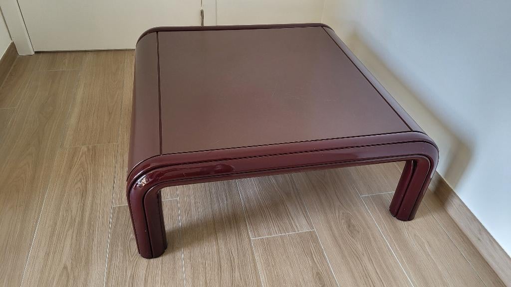 Salontafel design ORSAY (Knoll) 90 x 90 cm, Huis en Inrichting, Ophalen, Gebruikt, 50 tot 100 cm, 50 tot 100 cm