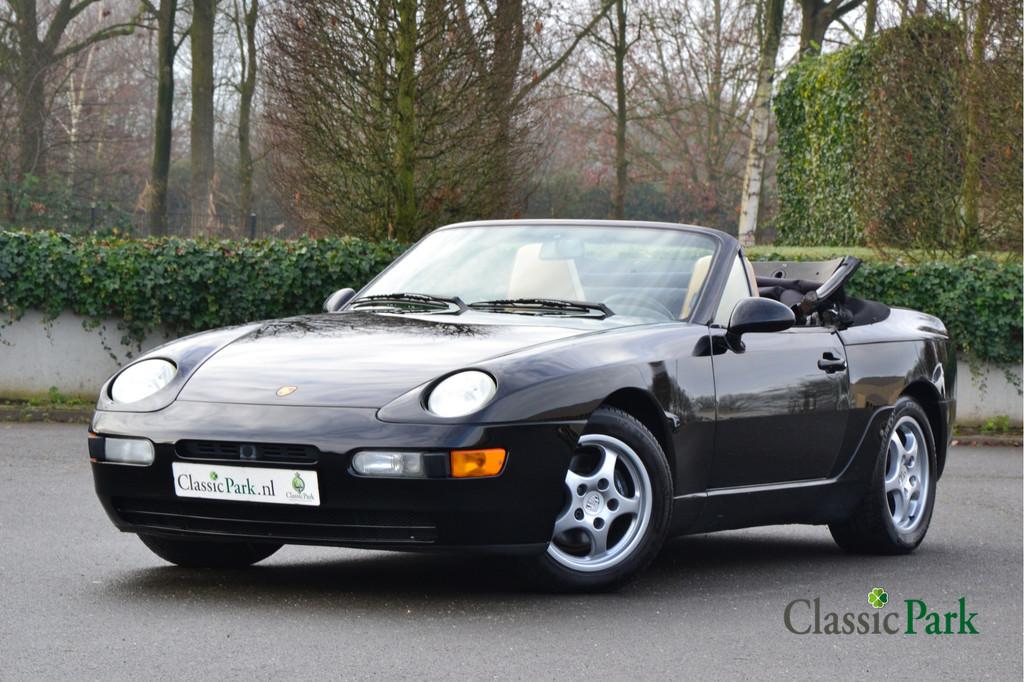 Porsche 968 Cabriolet (bj 1992, automaat), Auto's, Automaat, 176 kW, Cabriolet, Zwart