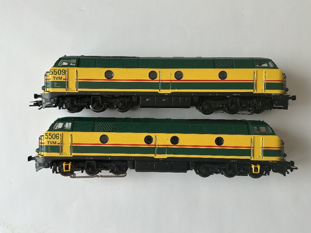 Marklin 37602 SNCB 5505 et 5506 neuf, Hobby & Loisirs créatifs, Neuf, Enlèvement ou Envoi, Courant alternatif, Set de Trains