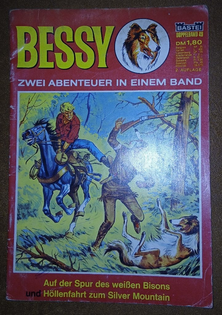 Bessy Doppelband (Duitstalig), Willy vandersteen, Enlèvement ou Envoi, Une BD, Utilisé