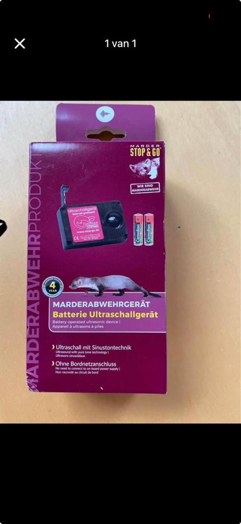 Marter afweersysteem, Ophalen