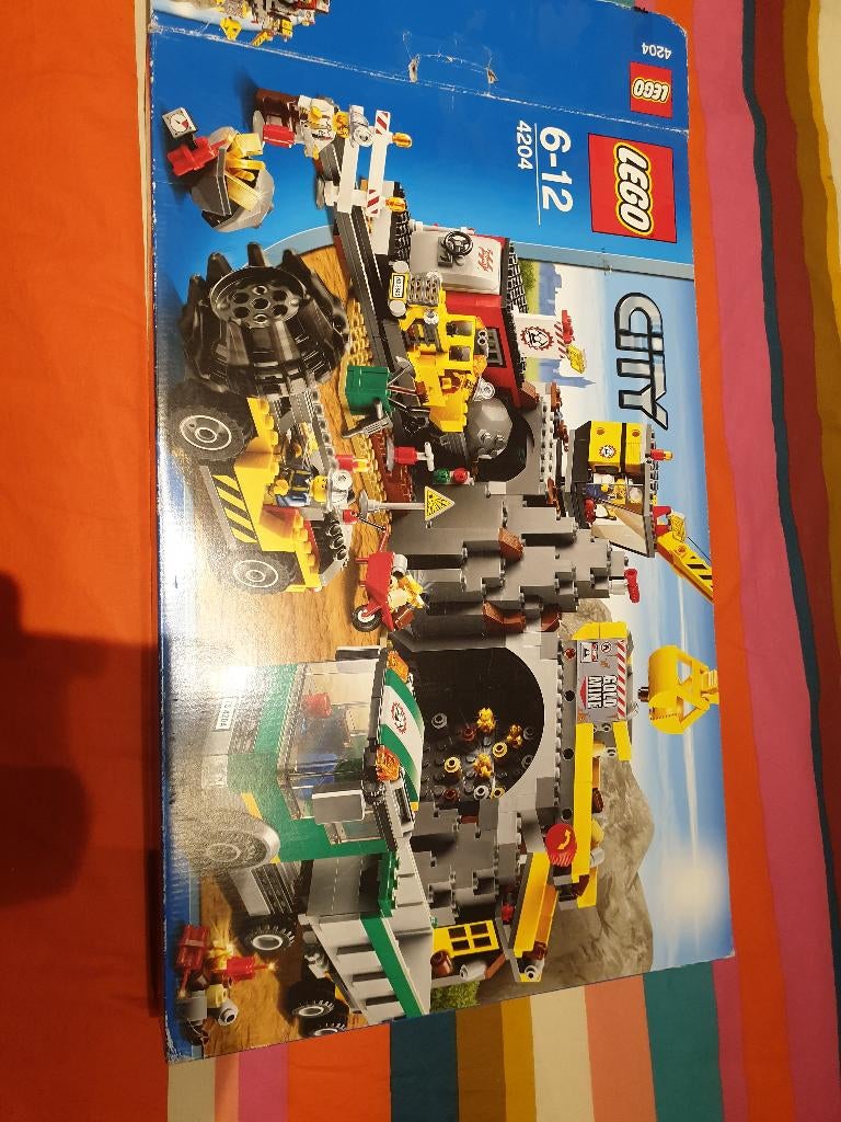 Ensemble LEGO City 4204 : La mine, Enlèvement ou Envoi, Utilisé, Ensemble complet, Lego