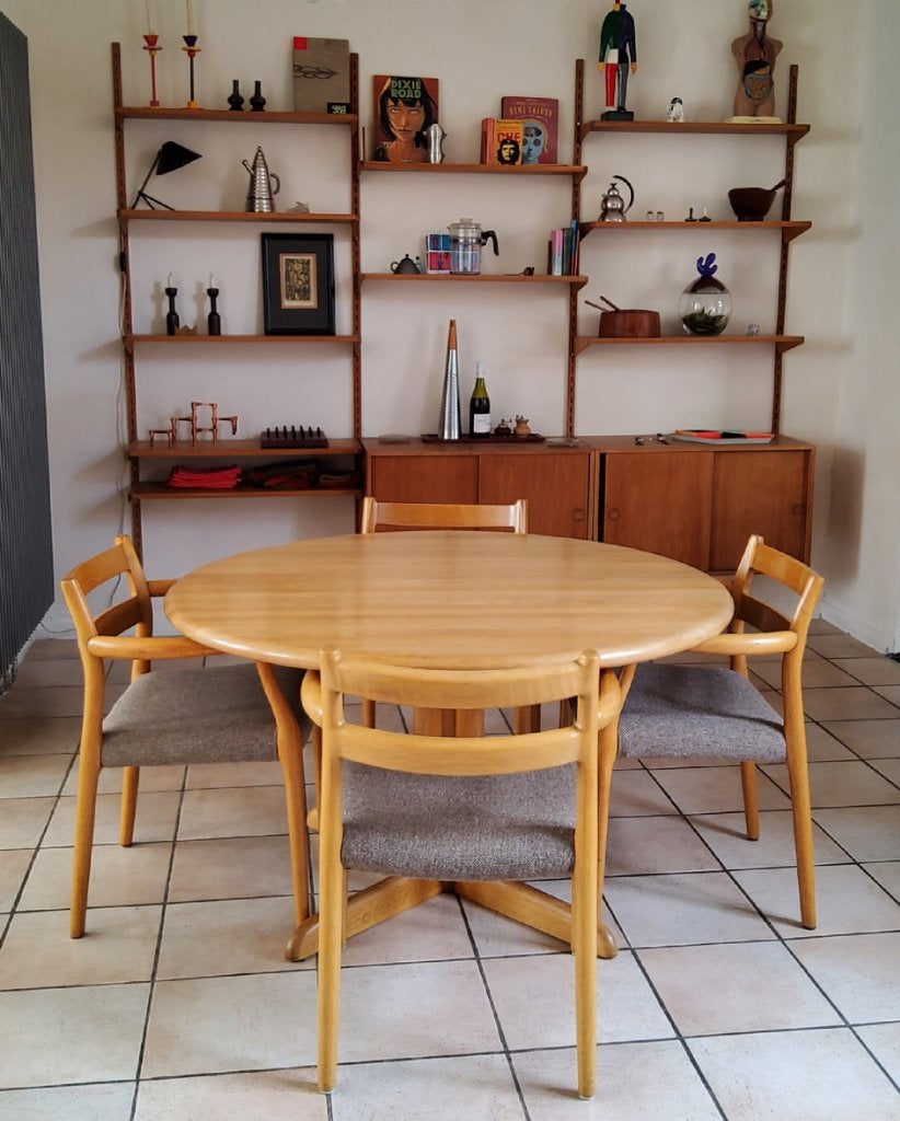 Otto Møller tafel, Ophalen, Zo goed als nieuw, Eikenhout