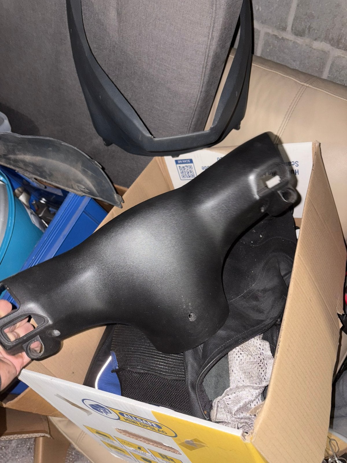 stuurkap piaggio zip, Ophalen