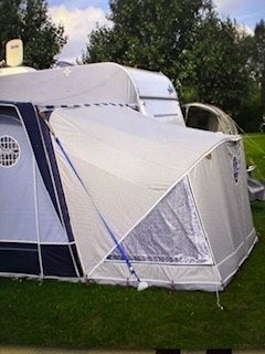 Aanbouwslaaptent isabella, Caravans en Kamperen, Voortenten en Luifels, Ophalen, Zo goed als nieuw, Ten Cate All Season 240g/m2