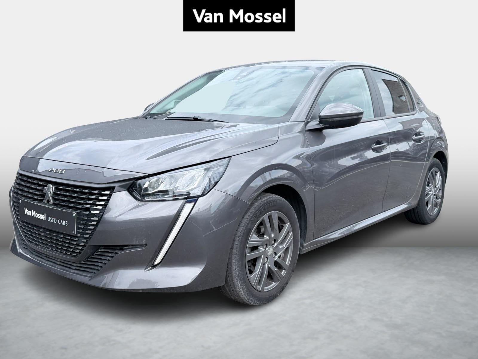 Peugeot 208 1.2 PureTech 75 MAN5 S&S Style, Autos, Argent ou Gris, Achat, Entreprise, 1055 kg