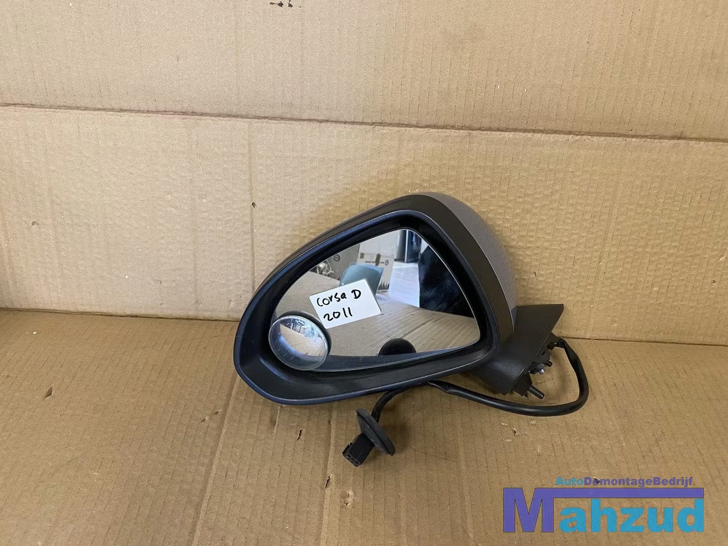 OPEL CORSA D Links spiegel blauw Left mirror blue, Auto-onderdelen, Gebruikt, Opel Automobile GmbH, Kontakt@opel-infoservice.de