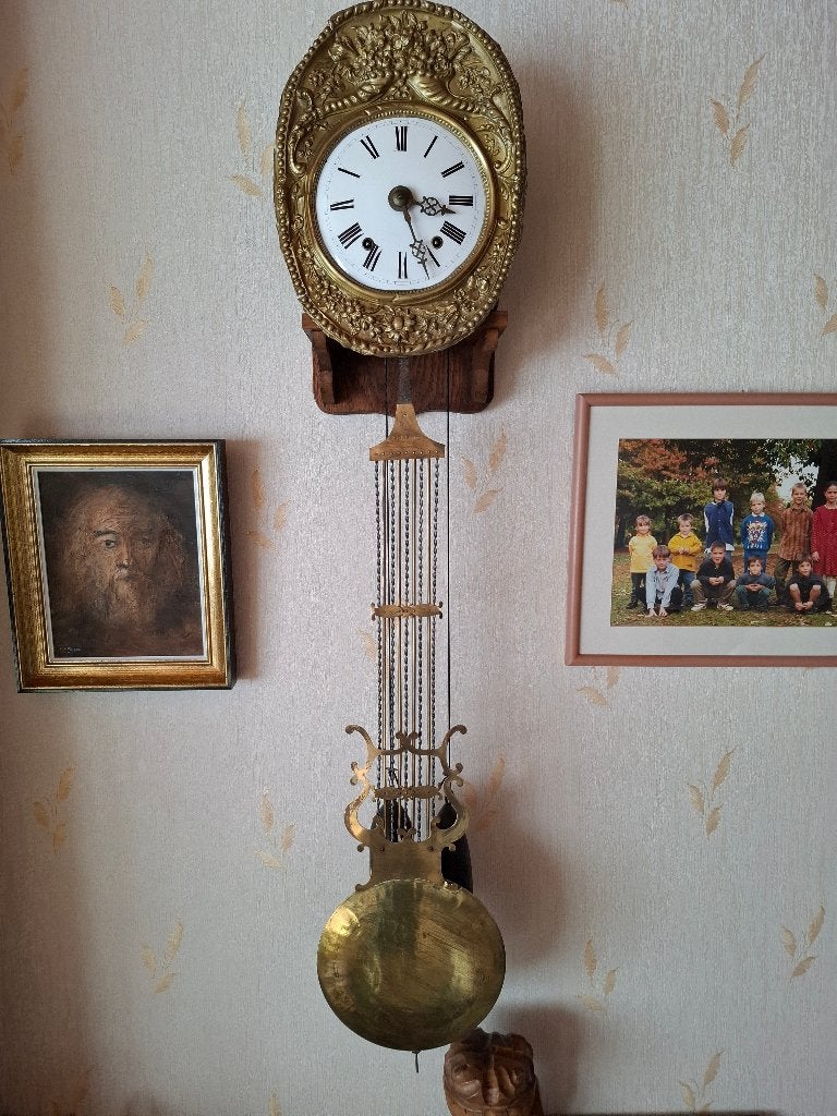 Comtoise klok, Ophalen