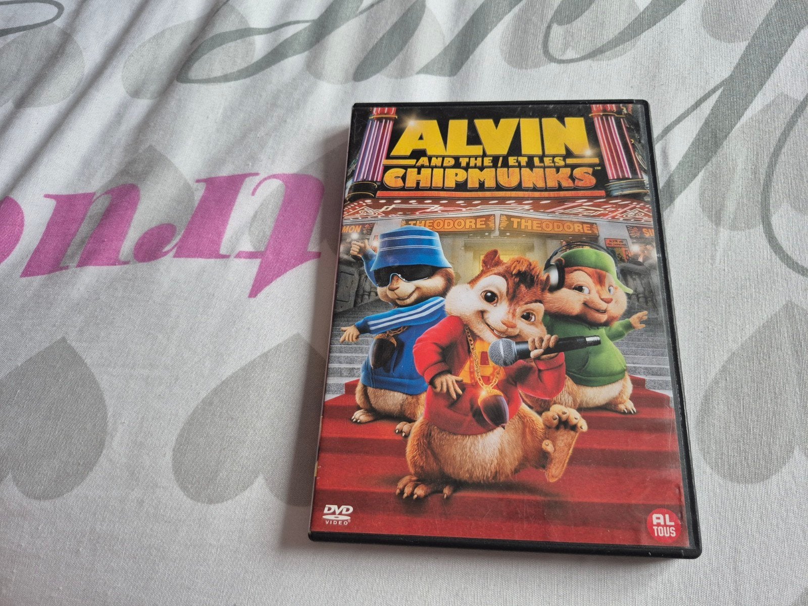 dvd alvin and the chipmunks werkende staat, Ophalen of Verzenden