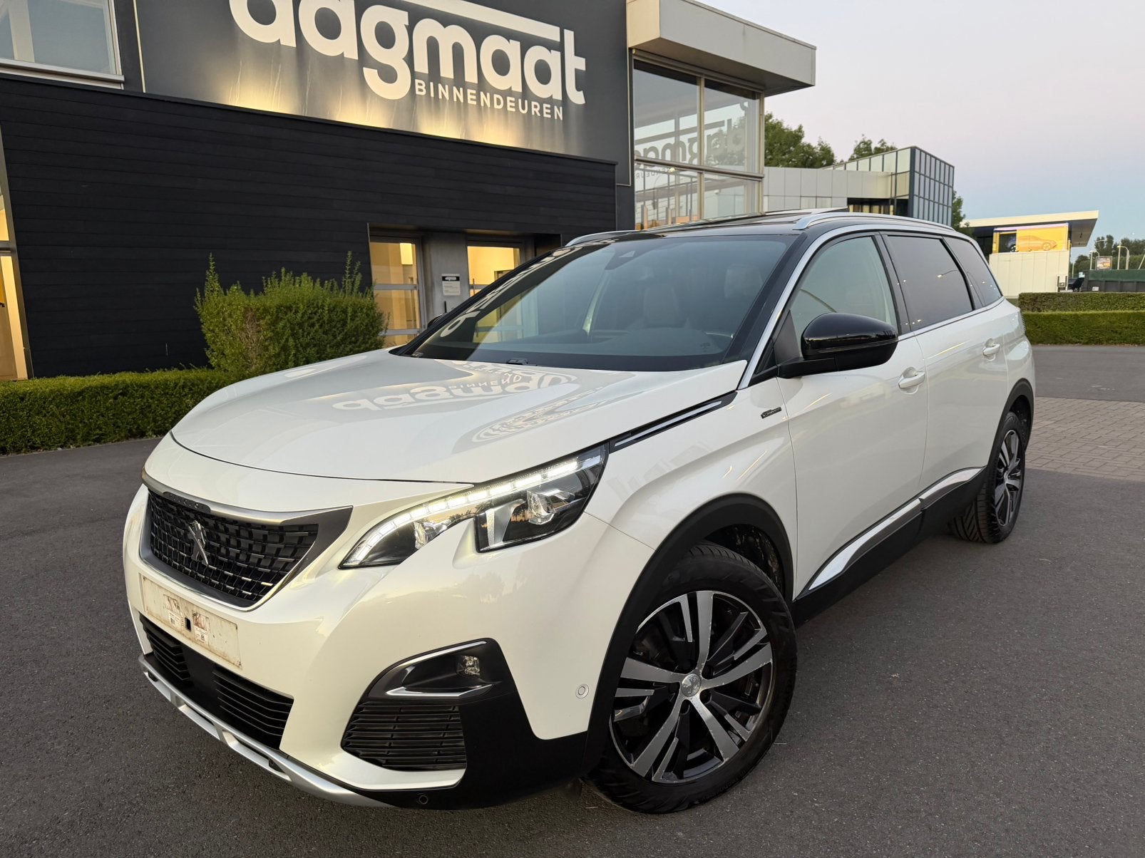 Peugeot 5008 GT-Line 1.5 HDI automaat 2019, 7Plaats, Auto's, Testrit aan huis, Monovolume, 4 cilinders, Leder en Stof