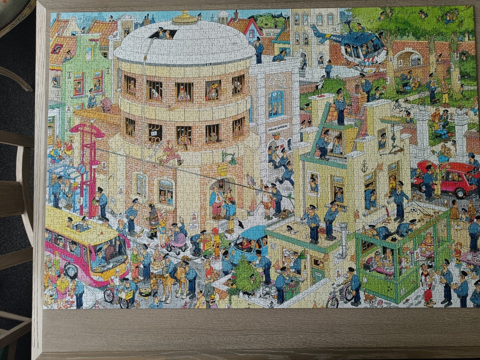 Puzzel Jan van Haasteren, Ophalen