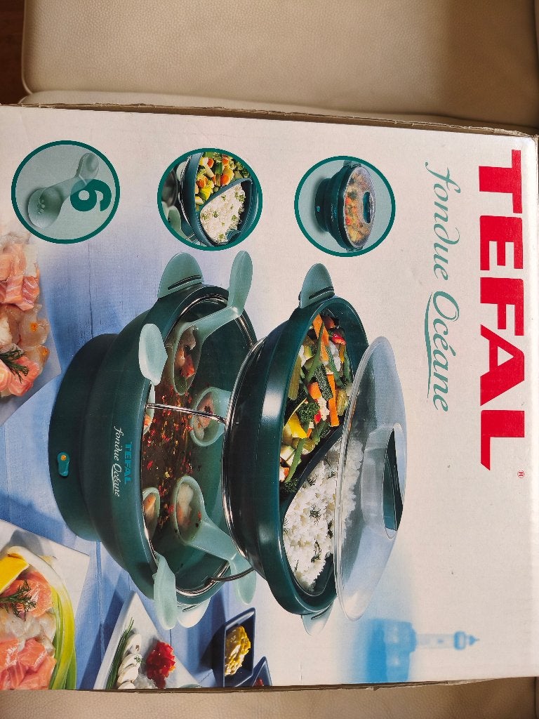 Fondue Oceane de Tefal, Electroménager, Enlèvement, Comme neuf, Électrique, Poêle à fondue