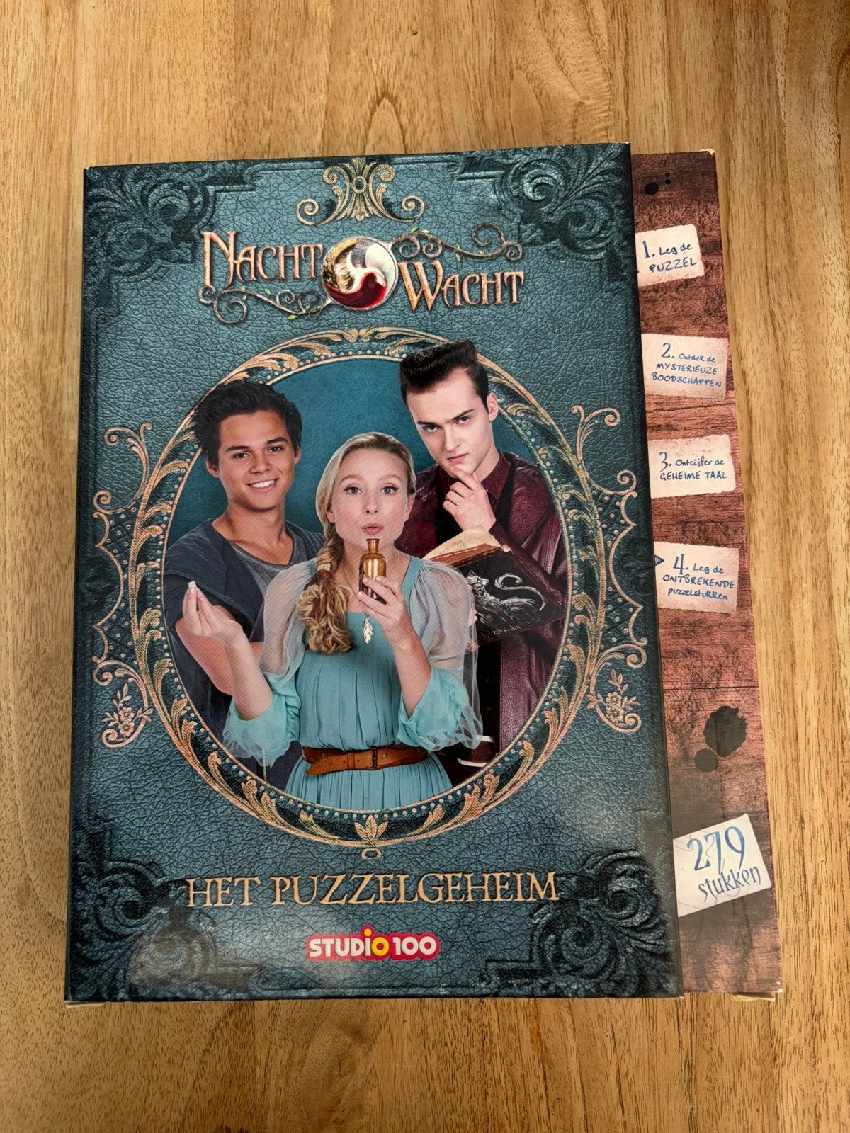 Puzzel - Studio 100 - 279 stukken - Nachtwacht, Ophalen of Verzenden, Meer dan 50 stukjes, Zo goed als nieuw, 6 jaar of ouder