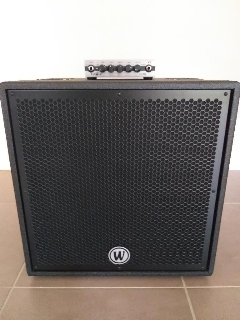 Installation de guitare basse Warwick, Musique & Instruments, Enlèvement, Comme neuf, Guitare basse, 100 watts ou plus
