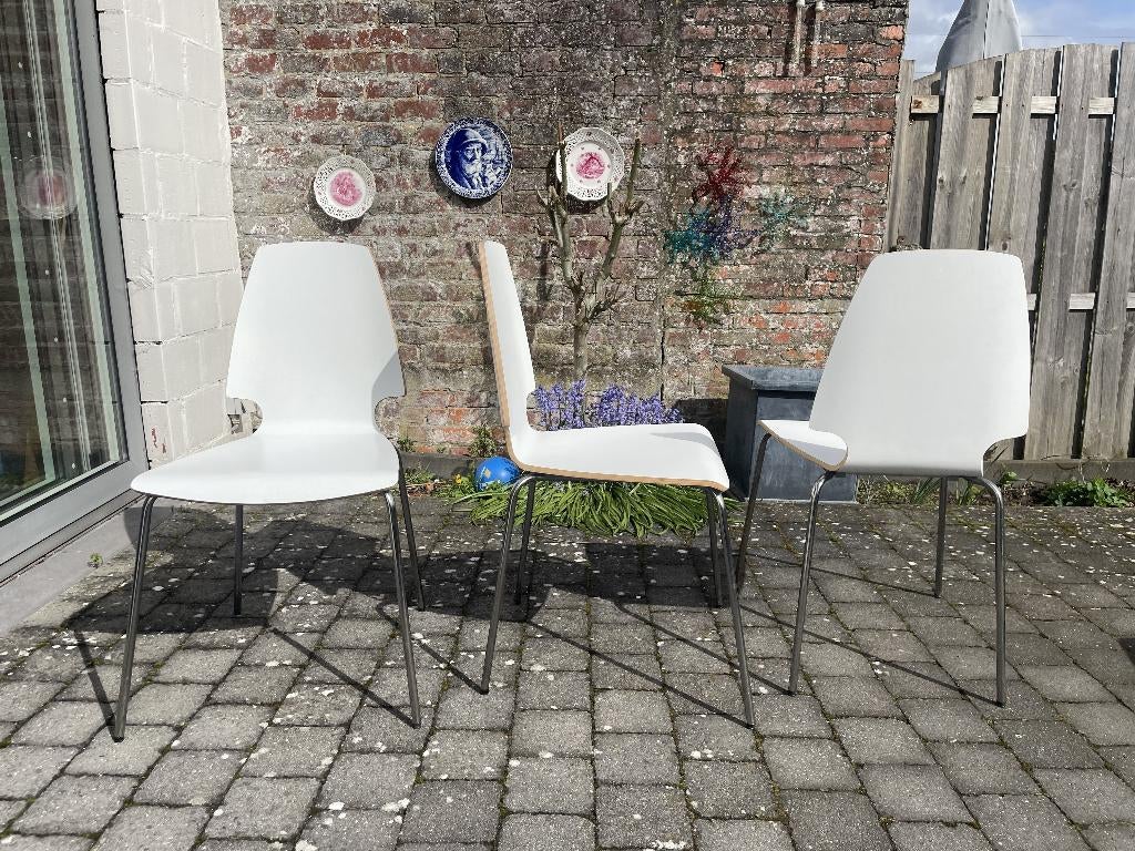chaises Vilmar Ikea  - lot de 4, Enlèvement, Cinq, Six Chaises ou plus, Utilisé, Bois