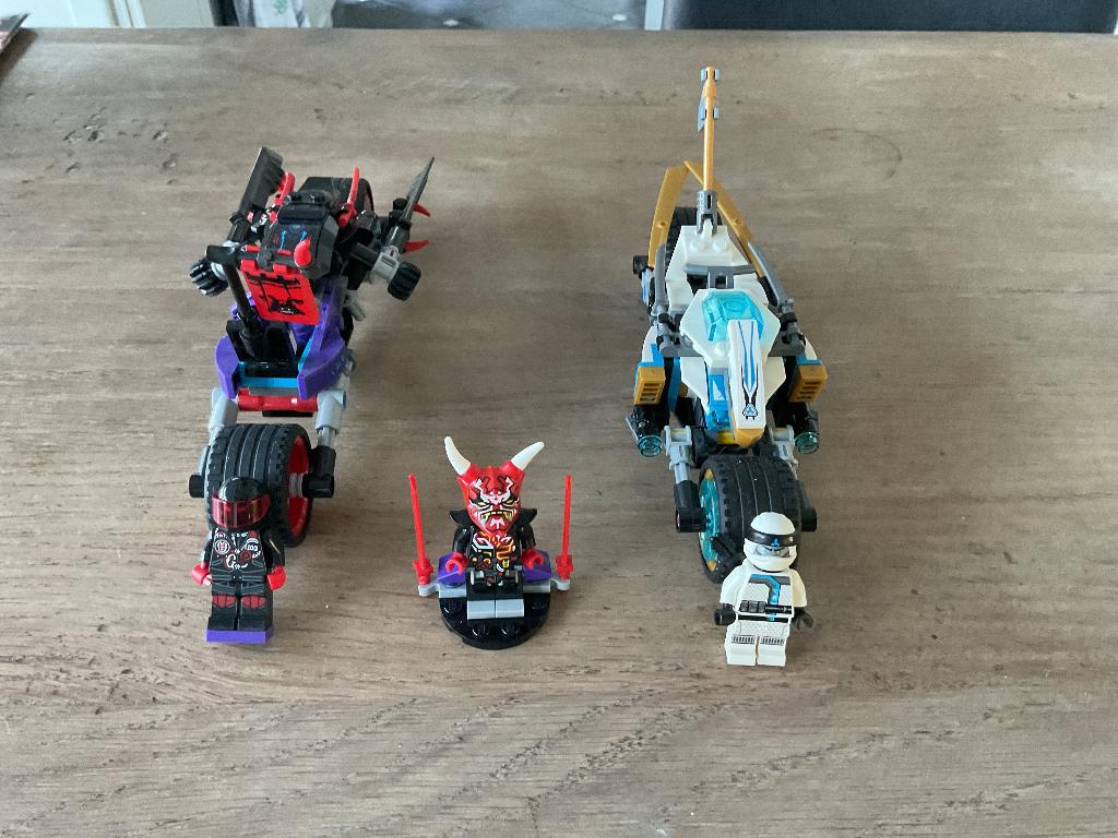 Ninjago 70639 street race snake jaguar, Ophalen, Lego, Compleet, Zo goed als nieuw