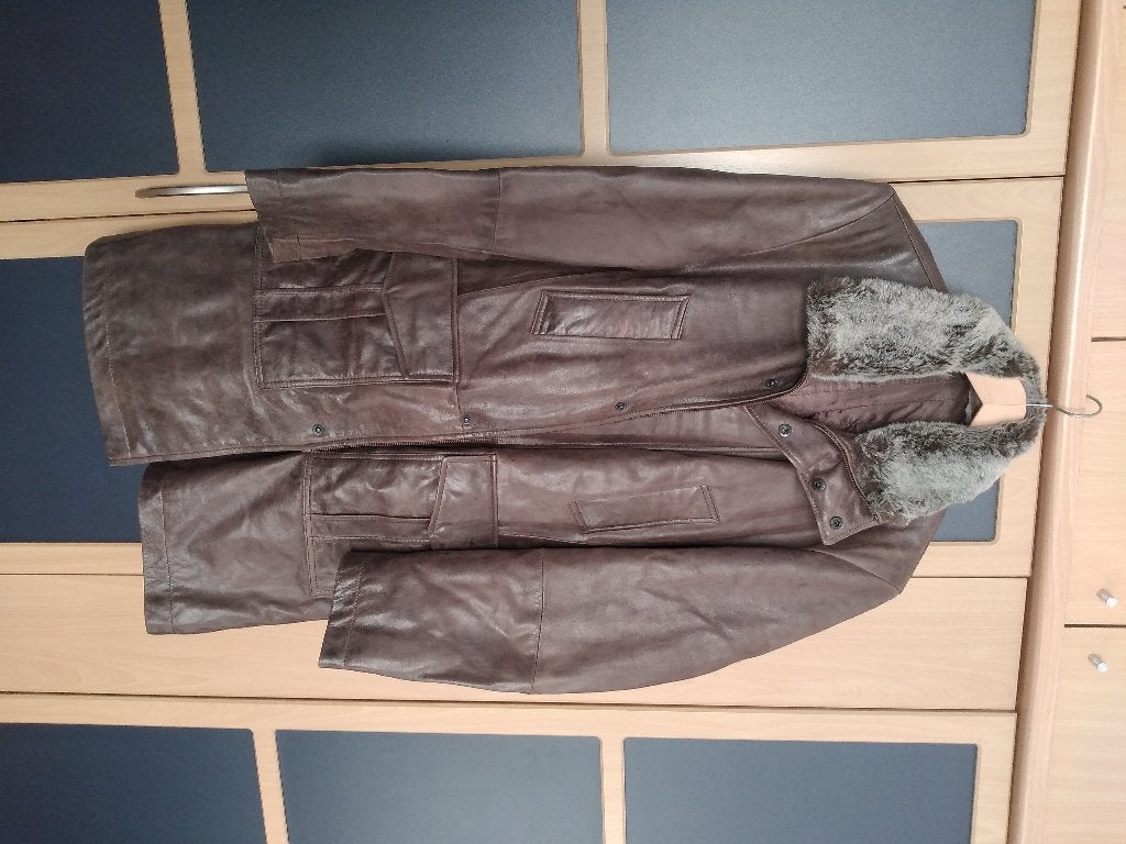 VESTE 3/4 CUIR HOMME, Enlèvement, Comme neuf