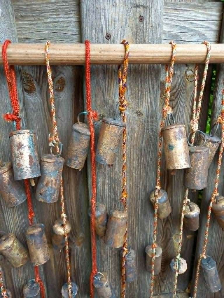 NIEUW Bellensnoer koper India, 75 cm lang, geluid zie link, Maison & Meubles, Accessoires pour la Maison | Autre, Enlèvement