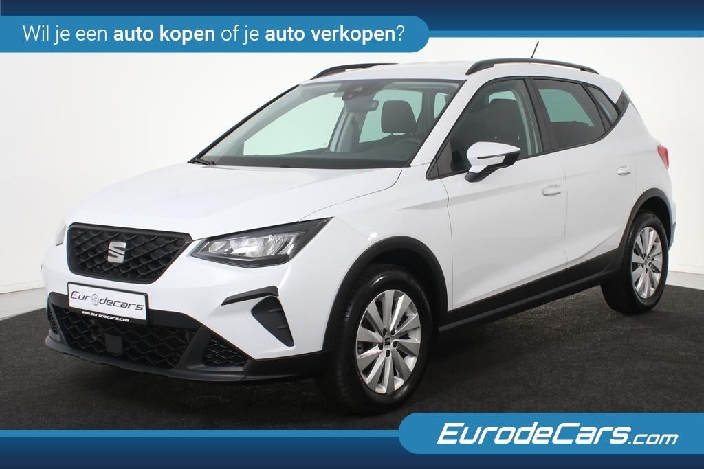 Seat Arona 1.0TSi Urban *1ste Eigenaar*Navigatie*, Auto's, Seat, Voorwielaandrijving, Stof, Wit, USB