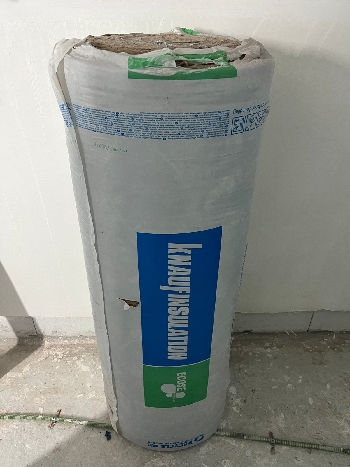 2 pakken rockwol, 1x 14cm en 1x 24cm, Doe-het-zelf en Bouw, Ophalen, 12 cm of meer, Nieuw, 15 m² of meer