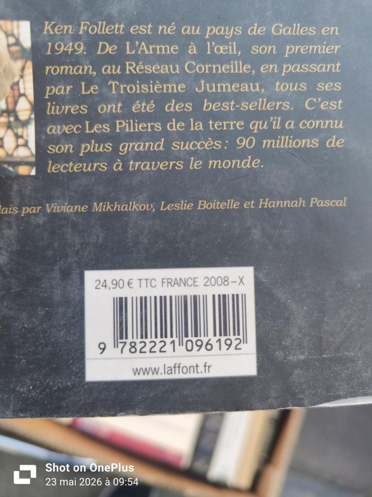 KEN FOLLETT - UN MONDE SANS FIN, Livres, Art & Culture | Architecture, KEN FOLLETT
